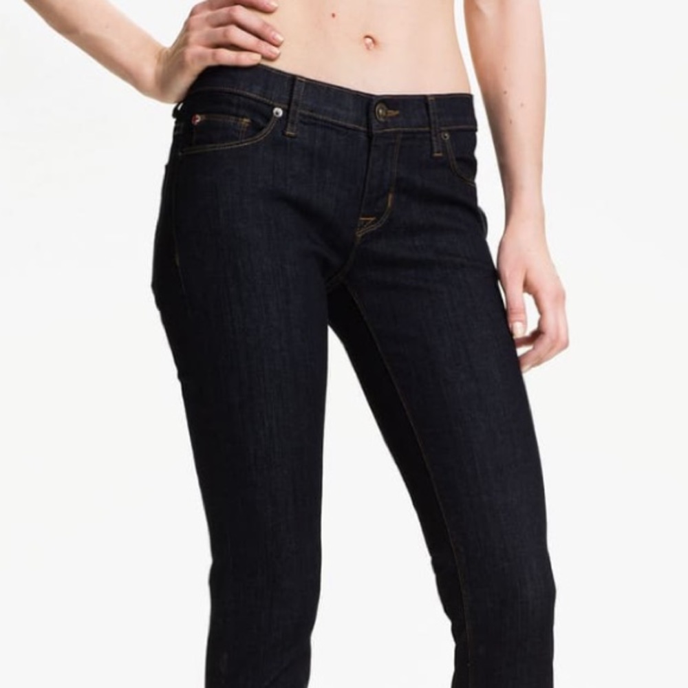 Hudson Jeans Juliette Ankle ZIP Denim - 32” sz 27